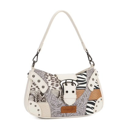 Wrangler Hobo Purse for Women  Shoulder Purses Bag with Detachable Strap Bohemian Crossbody Bag