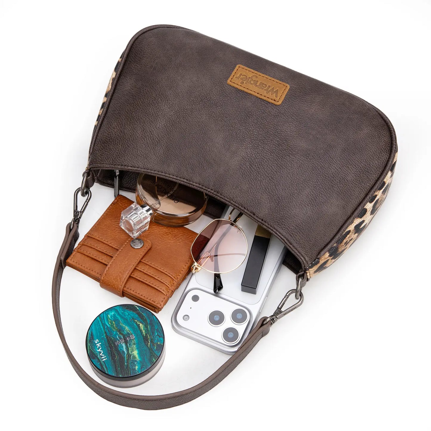 Wrangler Hobo Purse for Women  Shoulder Purses Bag with Detachable Strap Bohemian Crossbody Bag
