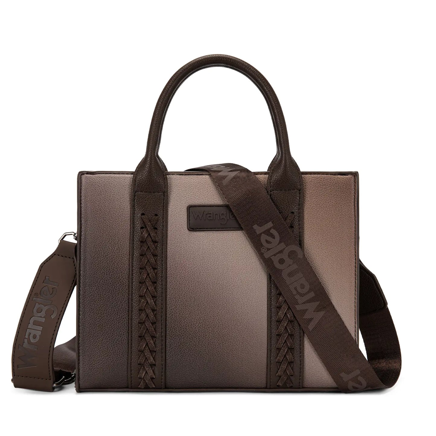 Wrangler Medium Tote Bag Top Handle Handbags Satchel Bag Women with Crossbody Strap
