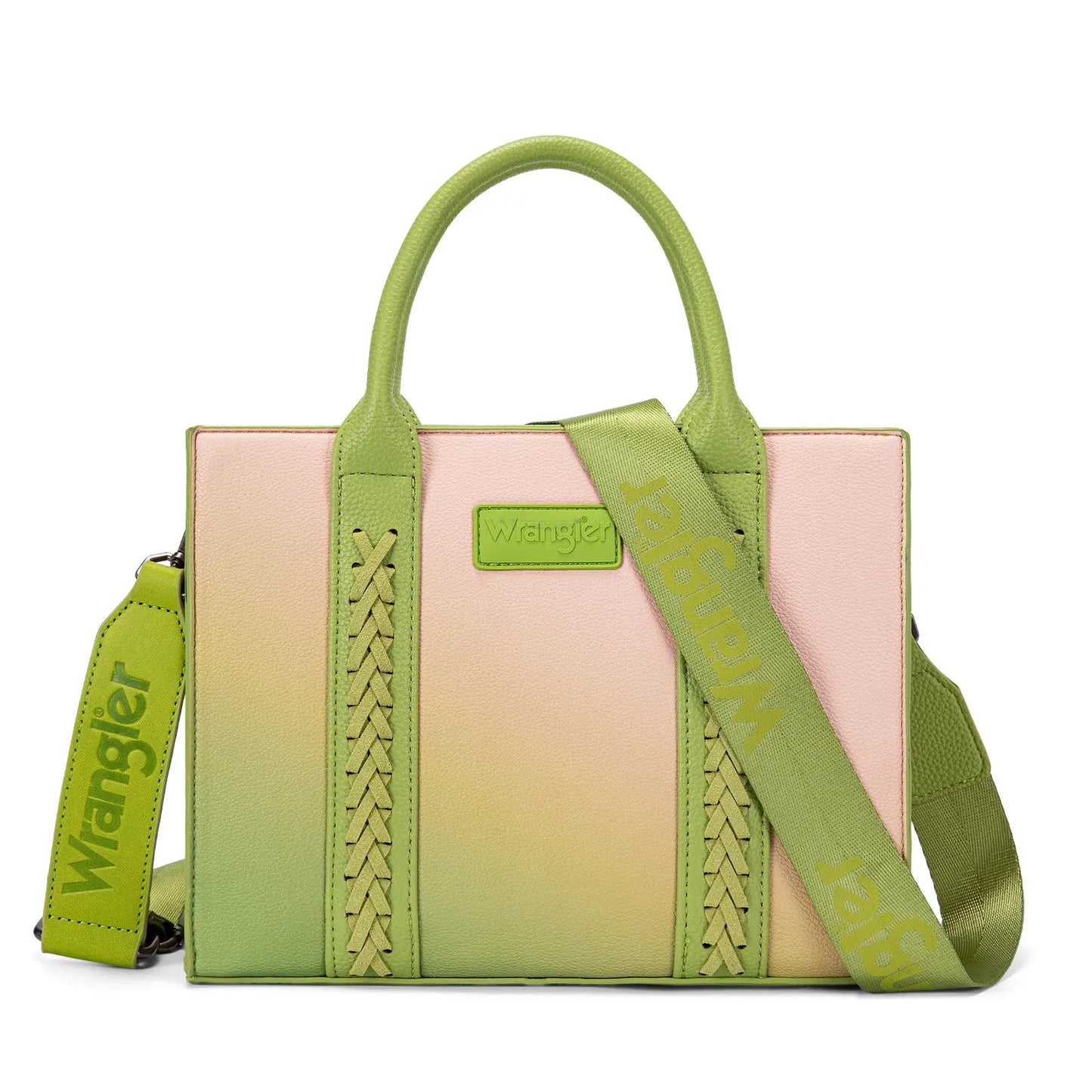 Wrangler Medium Tote Bag Top Handle Handbags Satchel Bag Women with Crossbody Strap