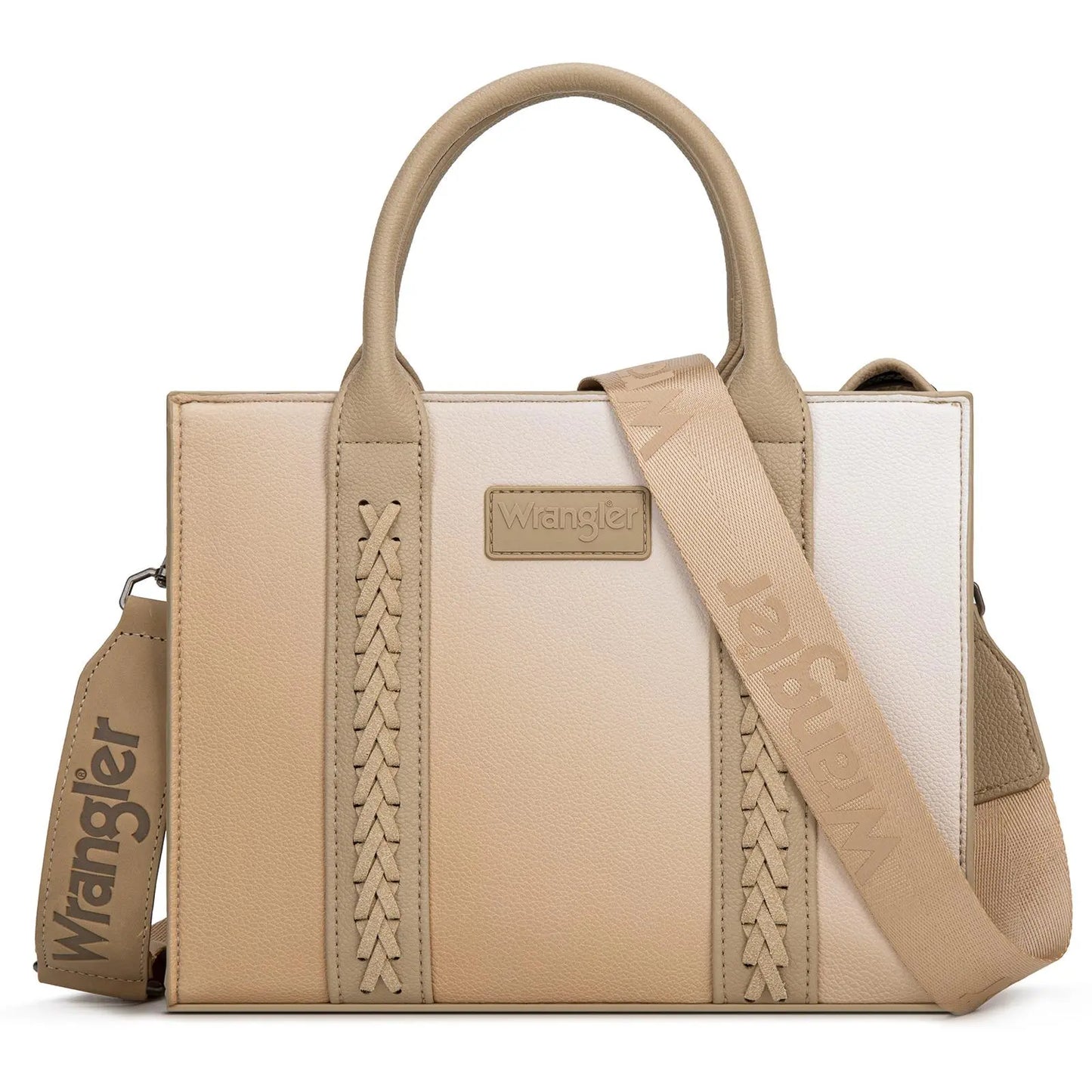 Wrangler Medium Tote Bag Top Handle Handbags Satchel Bag Women with Crossbody Strap