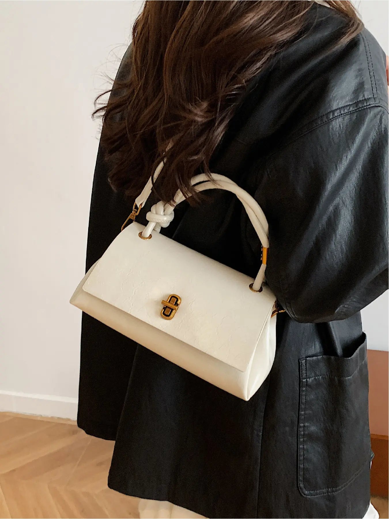 Small Satchel Bag, Casual Flip Cover Clutch for Shopping & Commuting, Crossbody Shoulder Bag, Classic Flap Shoulder, Fashion Bags
