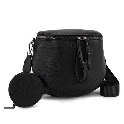 Montana West Large Fanny Pack Crossbody Sling Bags  with Adjustable Strap and Coin Purse