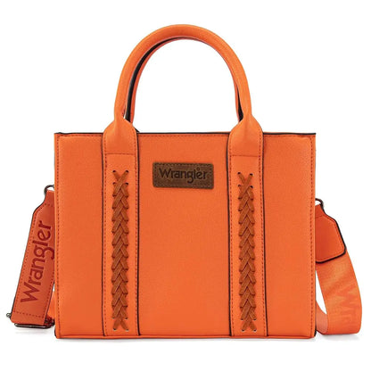 Wrangler Medium Tote Bag Top Handle Handbags Satchel Bag Women with Crossbody Strap