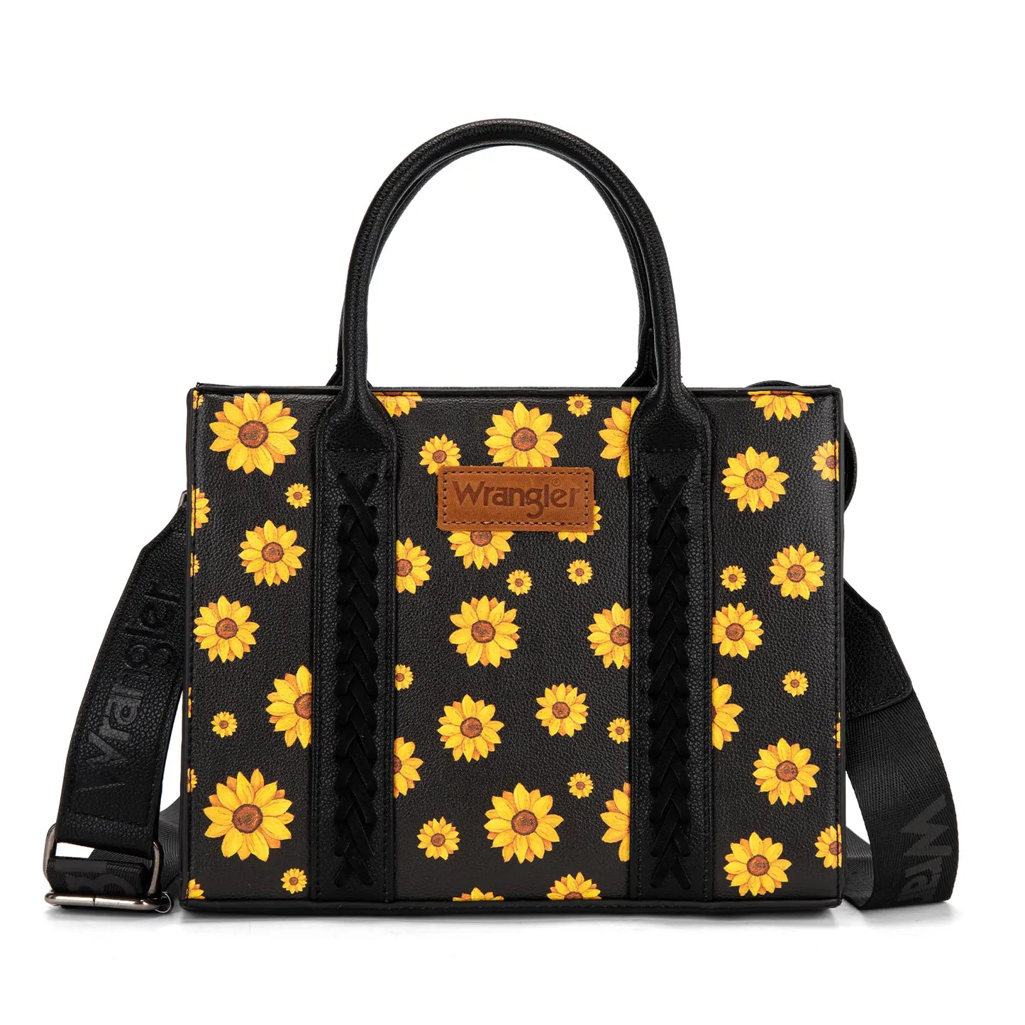 Wrangler Medium Tote Bag Top Handle Handbags Satchel Bag Women with Crossbody Strap