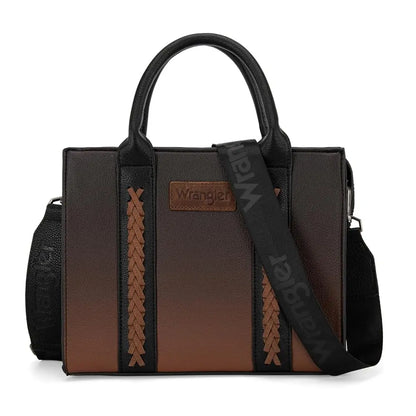 Wrangler Medium Tote Bag Top Handle Handbags Satchel Bag Women with Crossbody Strap